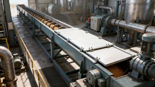 Effiziente Anwendung von U-förmigen Schneckenförderern in Futtermühlen