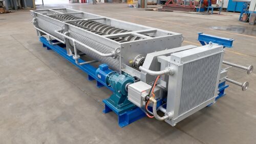 Effiziente temperaturkontrollierte Förderanwendungen von Wärmetauscher-Schneckenförderern in der Chemieingenieurwesen