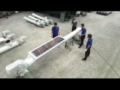 Schraubförderer in Form eines U