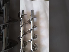 Glatte Oberfläche aus Edelstahl Auger Schraube Verschleißfestigkeit für Materialien Transport