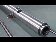 Bimetallische Extrusionsschraube mit konischer Zwillingsschraubextruder für Kunststoffextrudermaschinen