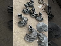 Sektionsflugmaschine Spiralblattmaschine für Schraubförderer ohne Welle