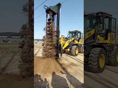 Kundenspezifische 5-40 Tonnen Schraubpfahlrammen & Tieflochbohrgeräte Bagger Maschine Digger A