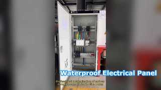 Langlebige Schalttafel aus Edelstahl