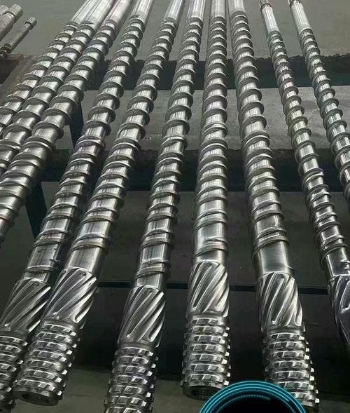 Neueste Unternehmensnachrichten über Neuer Auftrag vorgestellt: Fabrik liefert Bilder von Auger-Schrauben