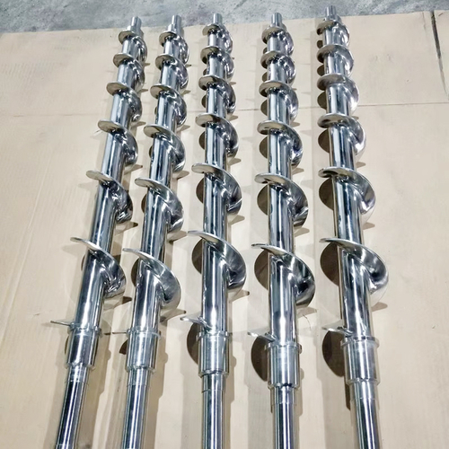 Neueste Unternehmensnachrichten über Eine große Wärmeaustauschschraube (800 mm) wurde erfolgreich hergestellt und nach Europa verschifft!
