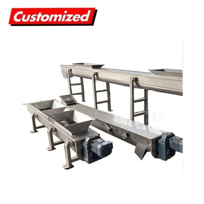 Ein guter Preis. Anpassungs-Schraubschraubförderer aus Edelstahl mit Wärmebeständigkeit für Abwasserbehandlungsanlagen Online