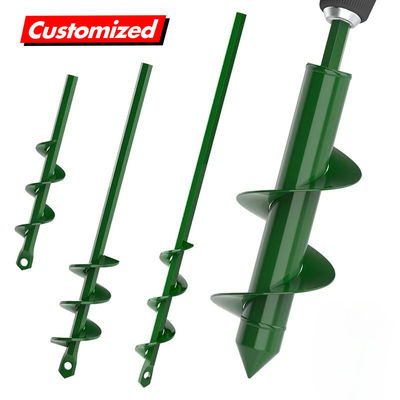 Ein guter Preis. Maßgeschneiderter Garten-Erden-Auger Schraub-Blumenpflanzungs-Lochgräber mit 2.000 kg Bruttogewicht Online