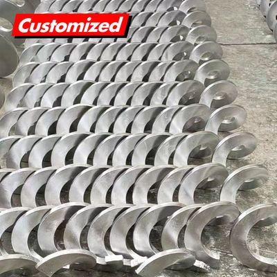 Ein guter Preis. Hitzebeständige, wellenlose Schneckenförderschraube aus Edelstahl für kundenspezifische Fördersysteme Online