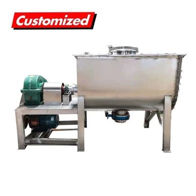 kaufen OEM Custom Auger Conveyor Trockenes Pulver Horizontales Bandblender mit KX0002 Struktur Online-Herstellung