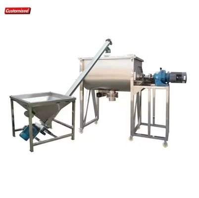 kaufen 1000L Horizontale Pulvermischmaschine Elektrische Pulvermischmaschine mit hohem Wirkungsgrad Online-Herstellung