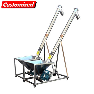 Ein guter Preis. Anpassbarer Wärmebeständiger Flexibler Schraubschrauberzufuhrer für Pulverförderer aus Edelstahl Online