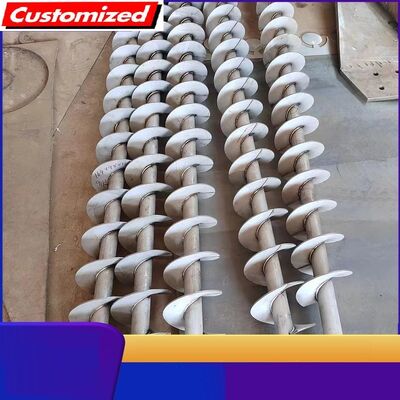 Ein guter Preis. Hochpräzise Edelstahl SS304 SS316 Schneckenwelle kundenspezifisch für Förderanlagen in der Landwirtschaft Online