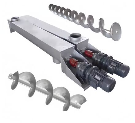 Ein guter Preis. Schraubenloser Spiralförderer aus Edelstahl mit vollständig geschlossener undichtem Aufbau Online