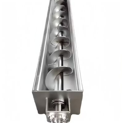 Ein guter Preis. Wärmebeständiges, feuerbeständiges, schraubförmiges Augerfördergerät mit individuellen Abmessungen für Abwasser- und Schlammtransport Online