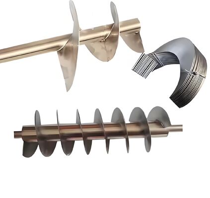 Ein guter Preis. Abriebfeste, kontinuierlich kaltgewalzte Spiralwendel aus Edelstahl 304 für Fördersysteme Online