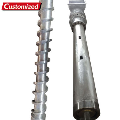 Ein guter Preis. Individuell angepasster Mikro-Recycling-Plastik-Schraubextruder, Ein-Schraub-Fass-Hülle, Edelstahl geeignet für Pvc-Plastik-Extruder Online