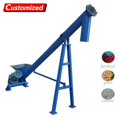 Ein guter Preis. custom Automatic Cement Powder Inclined Auger Screw Conveyor Feeder  Cement Screw Portable Conveyor for Truck Unloading Online