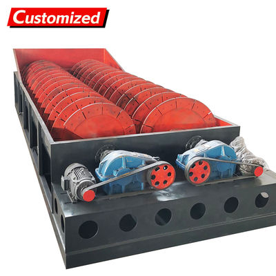 Ein guter Preis. Industrial Double-Spiral Screw Classifier Sand Washing Machine for Fine Sand Gravel Grit Silica Washing Online