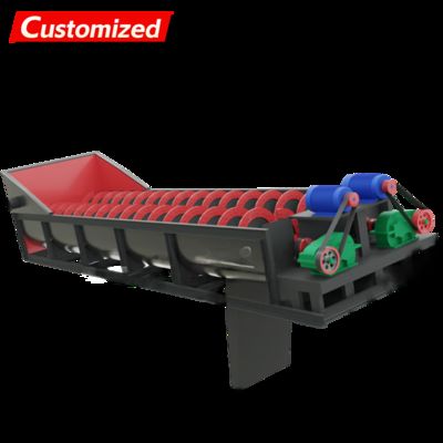 Ein guter Preis. Sand screw Washer  Spiral Sand Washing Machine high cleaning efficiency Energy Saving Mining Equipment wear-resistant steel Screw Sand Washer Machine for Gravel Pebble Basalt Online