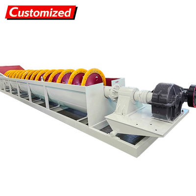 Ein guter Preis. OEM Professionelle Spiralsandwaschanlage Sand- und Kiesreinigungsanlage Zuschlagstoff-Spiralwasch- und Sortieranlage Werkslieferant Online