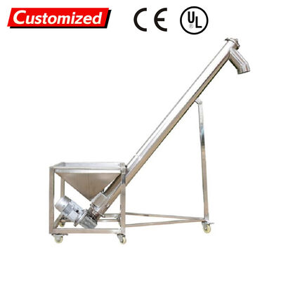 Ein guter Preis. Kundenspezifischer Edelstahl-Schneckenförderer, lebensmittelechtes Material, korrosionsbeständiger flexibler Schneckenförderer für Saatgut und Getreide, spezialisiert für die Lebensmittel- und chemische Industrie Online