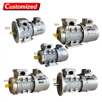 Ein guter Preis. 1400 RPM Dreiphasige Wechselstrom-Variable-Frequenz-Antriebsmotor mit Weichstart und schrittloser Geschwindigkeitsregelung Online