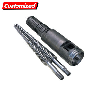 Ein guter Preis. Bimetallische Nitridation Parallel Twin Screw Barrel für Twin Screw Extruder Maschine Online