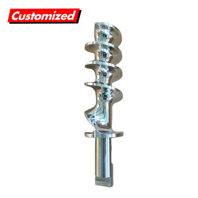 Ein guter Preis. OEM Edelstahlmaterial kundenspezifisch angepasst Mincer Grinder Auger Ersatzteile Zuführschraube Online