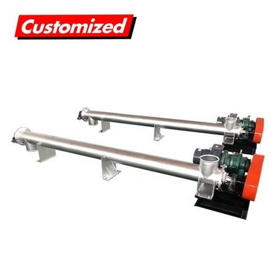 Ein guter Preis. Edelstahl hitzebeständiger flexibler Schneckenförderer, kundenspezifischer Schneckenförderer für Zement Online