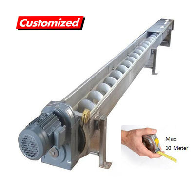 Ein guter Preis. Heizfestes, anpassbares Schraubschraubfördergerät aus Edelstahl für Getreide- und Chemieverkehr Online