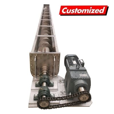 Ein guter Preis. Edelstahl Hitzebeständige U-förmige Schneckenförderer mit kundenspezifischen Abmessungen Online