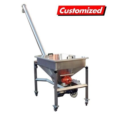 Ein guter Preis. Edelstahl Wärmebeständige kompakte Struktur Schraubförderer Auger Feeder mit Hopper Online