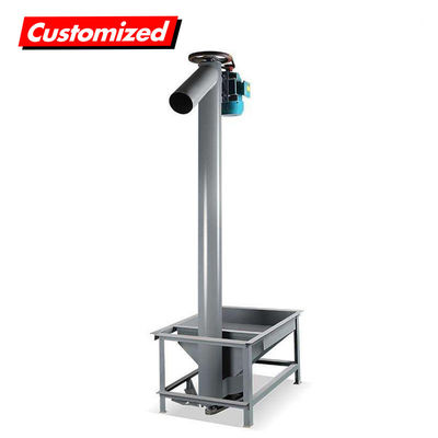 Ein guter Preis. Verschleißfestigkeit Edelstahl vertikaler Schraubhebeförderer für den Transport von Pulver Online