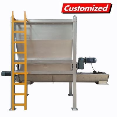 Ein guter Preis. Kundenspezifischer horizontaler Edelstahl-Schneckenmischer für das Mischen hitzebeständiger Pulver in industriellen Anwendungen Online