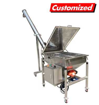 Ein guter Preis. Vollautomatischer Auger Feeder Edelstahl Schraubförderer Granulat Fütterung angepasst Online