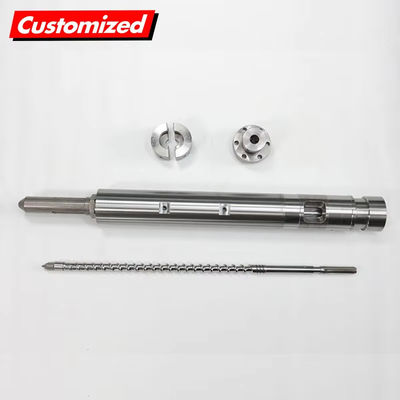 Ein guter Preis. Einzelne Zwillings-Extruder-Schraubfässer mit Injektions-Blei-Zuführschraub-Augernitrid Online