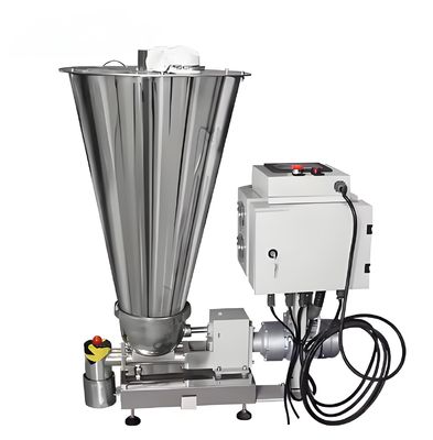 Ein guter Preis. Mikroplastik gezwungener Hopper Twin Screw Auger Kontinuierlicher Förderer Pellet Pulver Materialverlust im Gewicht Fütter Online