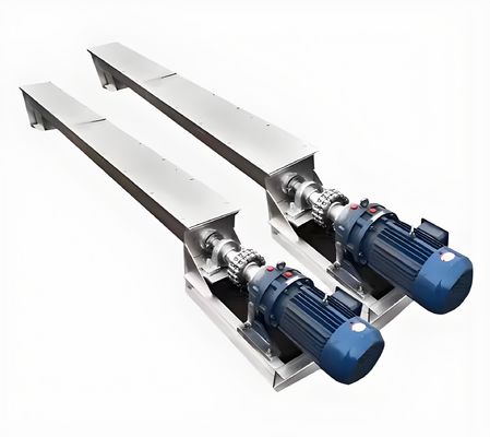 Ein guter Preis. Speziell für die chemische Industrie angefertigte Wärmebeständige Schraubschrauberförderer aus Edelstahl Online