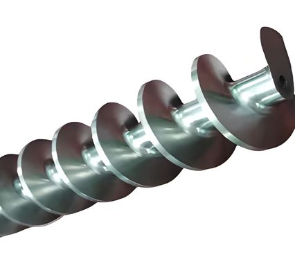 Ein guter Preis. Kundenspezifische, hitzebeständige Wendel-Schnecke aus Edelstahl mit hoher Effizienz für die Materialförderung Online