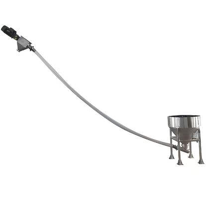 Ein guter Preis. Anpassbarer hochwirksamer Edelstahl 304 Flexibler Schraubförderer für die Ladung von Massengetreide Online