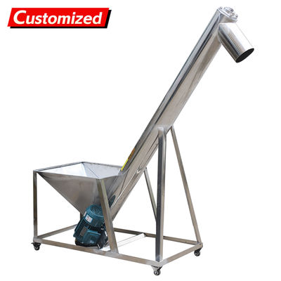Ein guter Preis. Stainless Steel Screw Feeder with 0-45 Degrees Inclination High Tensile Strength and Manual or Automatic Operation Online