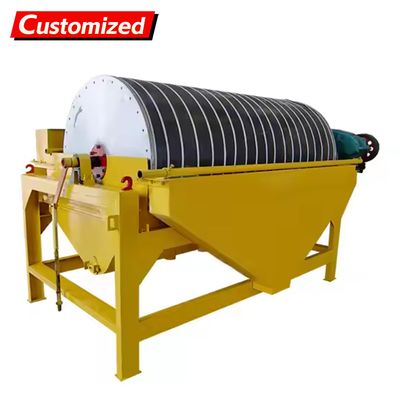 Ein guter Preis. OEM Small Wet Magnetic Separator Strong Water Beneficiation Magnetic Iron Remover Limonite Drum Wet Wet Magnetic Magnetic Separator mining, waste-to-energy plants Online