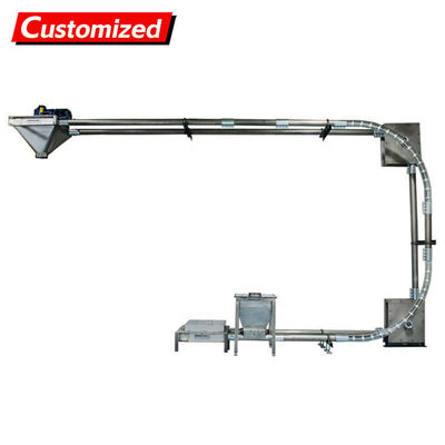Ein guter Preis. Custom Stainless Steel Tube Chain Conveyor for Stable Transport of Steel Drag Chain Conveyors Explosion-proof and airtight design (Suitable for Powdered Sugar) Online