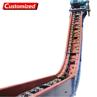 Ein guter Preis. Custom-made high-quality chain scraper conveyors and inclined drag chain scraper conveyors, suitable for transporting coal/ash/biomass, with specialized chain conveyors for wood chips. Online
