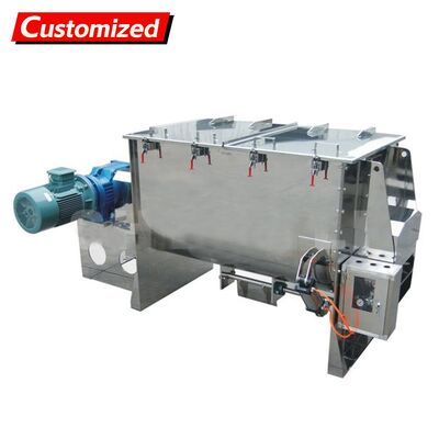 Ein guter Preis. Kundenspezifischer Bandmischer aus Edelstahl, Spiralmischer, Mixer. Hohe Mischeffizienz für Pulver, Granulat, viskose Materialien, Pasten. Geeignet für die chemische Lebensmittel-, Futtermittel- und Kunststoffindustrie Online