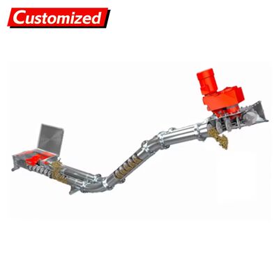 Ein guter Preis. Kundenspezifisches Schneckenfördersystem aus Edelstahl in Lebensmittelqualität, Schneckenförderer 304/316, Schneckenaufzug (speziell für Pulver- und Granulatmaterialien) OEM/ODM-Dienstleistungen Online
