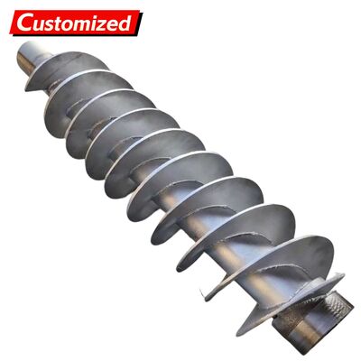 Ein guter Preis. Spezialanfertigungen aus Edelstahl und Kohlenstoffstahl für Schneckenförderer mit Wellen- und wellenlosen Designs für Schneckenförderer-Komponenten in den Bereichen Energie & Bergbau, Landwirtschaft, Bauwesen Online