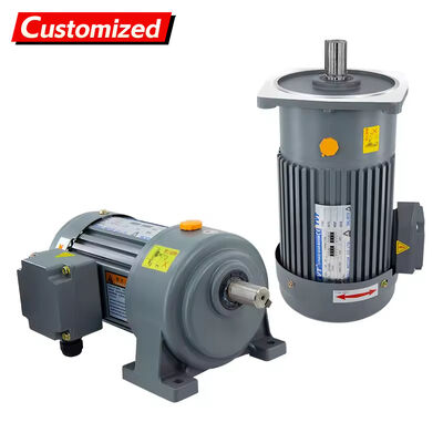 Ein guter Preis. CE-zertifizierter Wechselspannungsgetriebener Motor 100W~7,5KW Einphasiger/Dreiphasiger Geschwindigkeitsreduzierungsmotor Online
