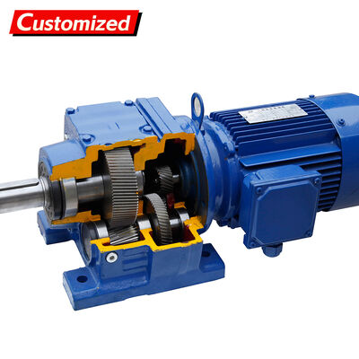 Ein guter Preis. Custom Helical Gearbox und Getriebe Reduktor Motor mit außergewöhnlicher Verschleißfestigkeit verlängerte Lebensdauer und kompakte Design für industrielle Anwendungen Online